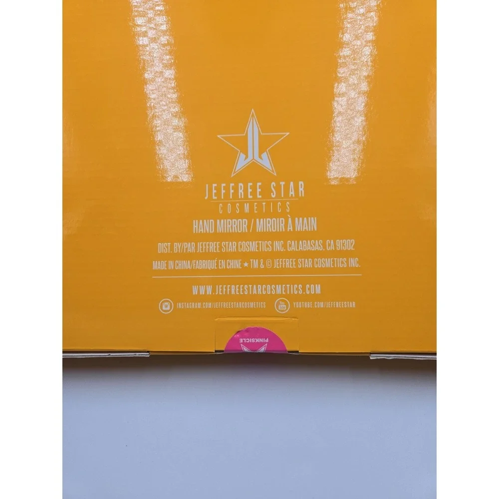 Jeffree Star Cosmetics Pinksicle Popsicle Pink Color Hand Held Mirror
